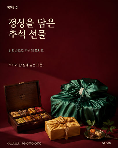 정성을 담은 추석 선물