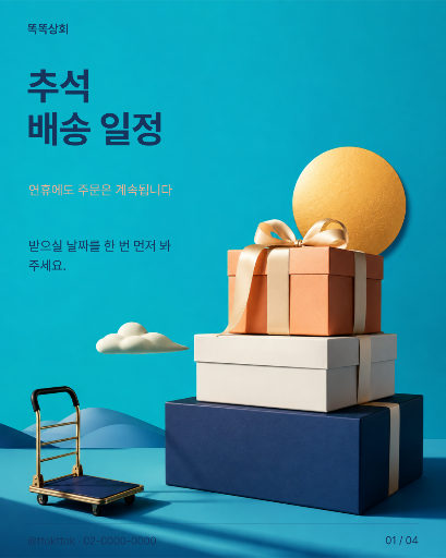 추석 배송 일정