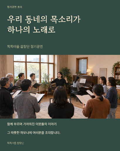 주민 합창 정기공연