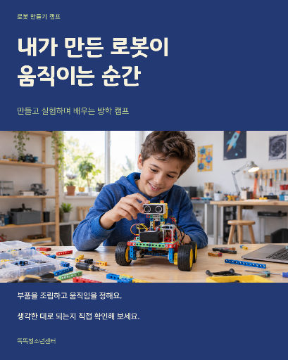 청소년 로봇 방학 캠프
