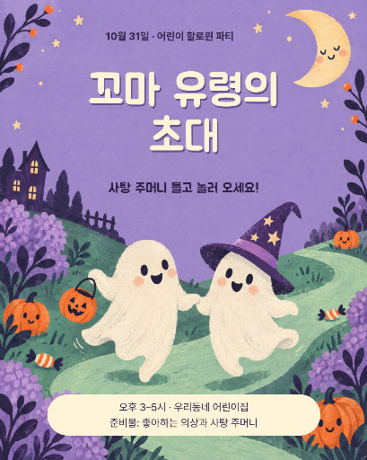 꼬마 유령의 초대
