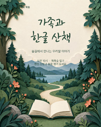 가족과 한글 산책
