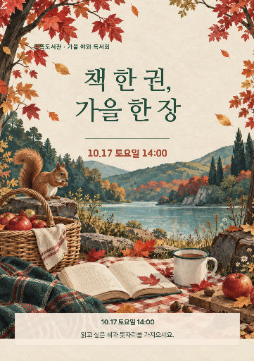 가을 책방 모임