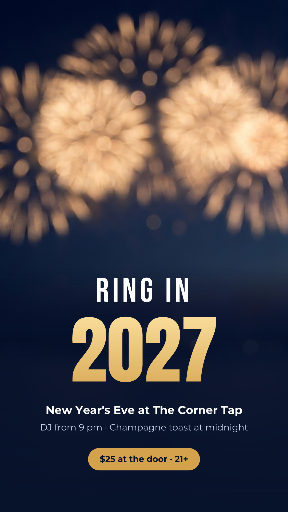 New Year's Eve party story