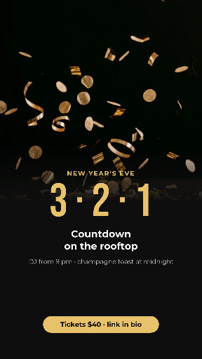 Rooftop NYE countdown story
