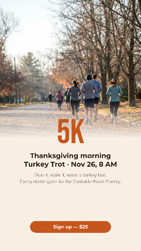Turkey Trot 5K story