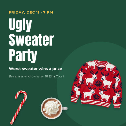 Ugly sweater party invite