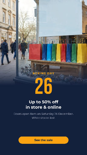 Boxing Day sale story