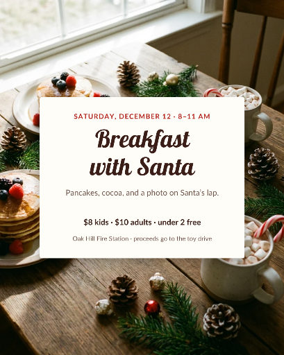 Breakfast with Santa