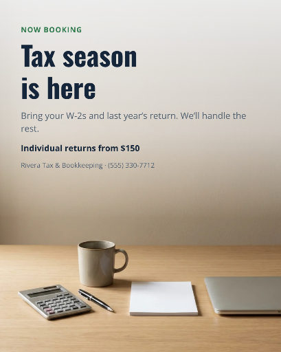 Tax season is here