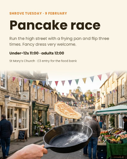 Pancake race