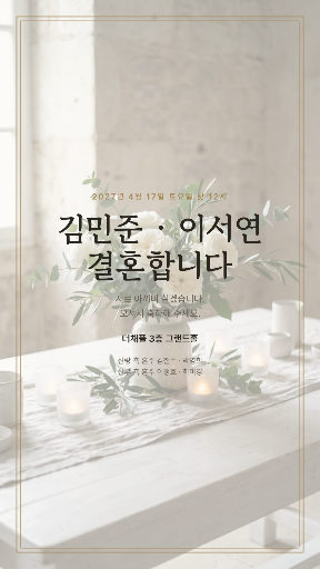 모바일 청첩장