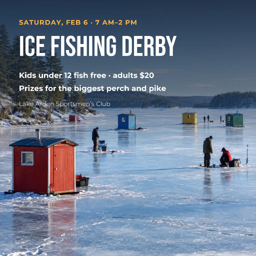 Ice fishing derby