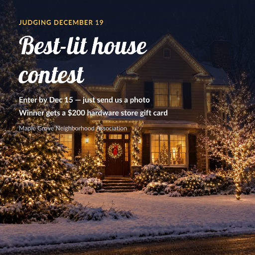 Best-lit house contest