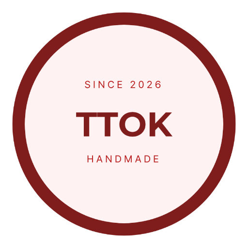TTOK handmade round badge