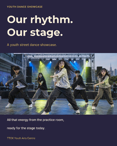 Youth street dance showcase