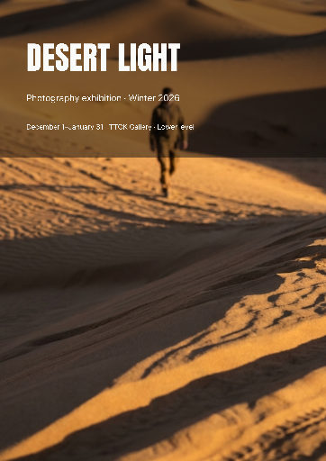 Desert light photography exhibition A2