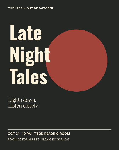 Late-night ghost stories poster