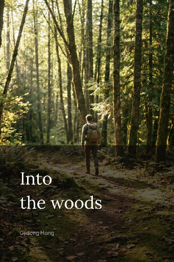 Into the woods photo book cover