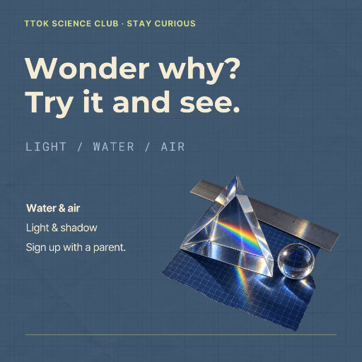 Children’s science workshop poster