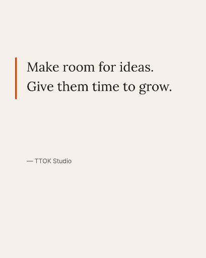 Small ideas original quote card