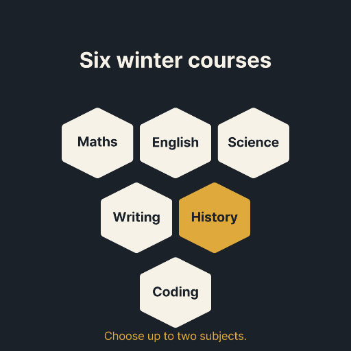 Six winter courses