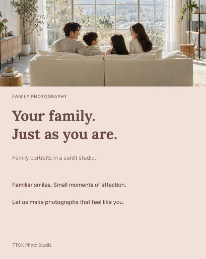 Natural-light family photography
