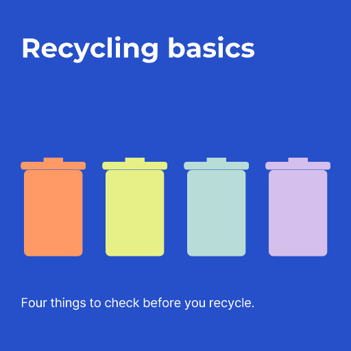 Recycling basics three-page guide