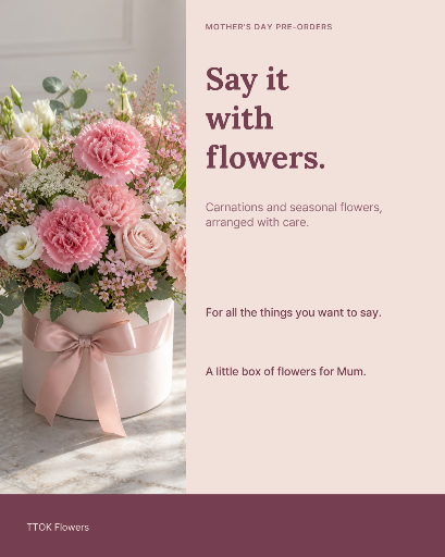 Mother's Day flower boxes