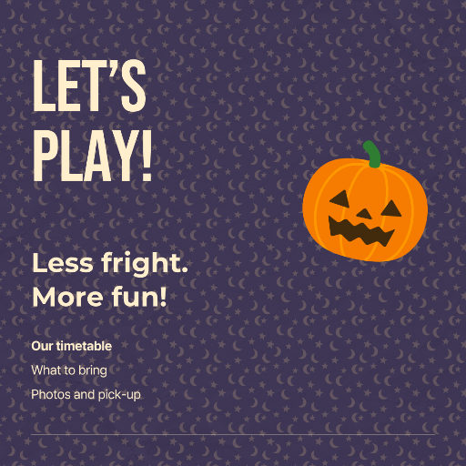 Children’s Halloween event information