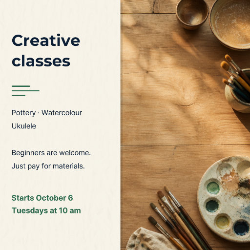 Community creative classes