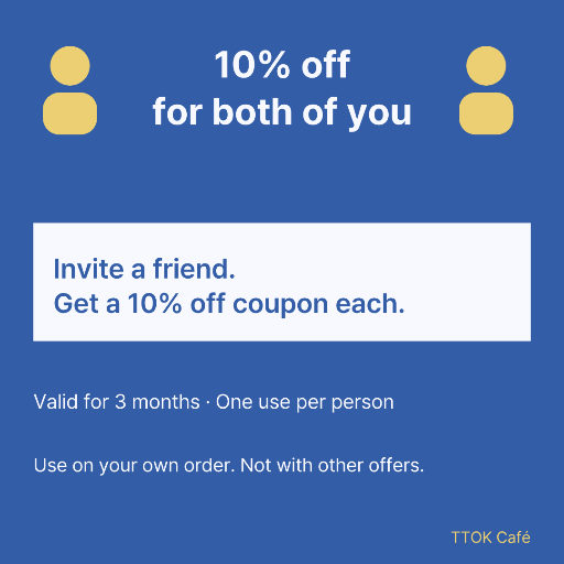 Refer a friend discount coupon