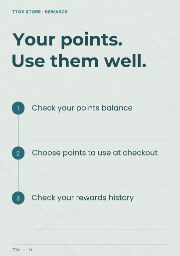 Loyalty points guide