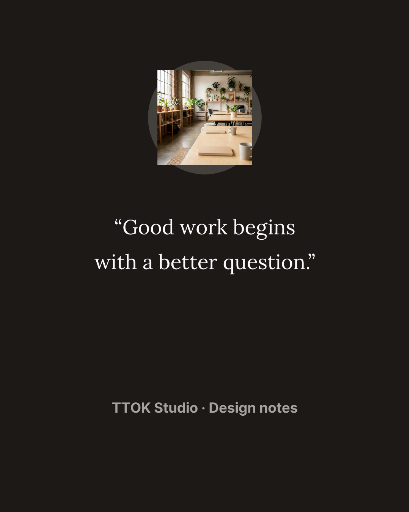 Better questions designer quote card